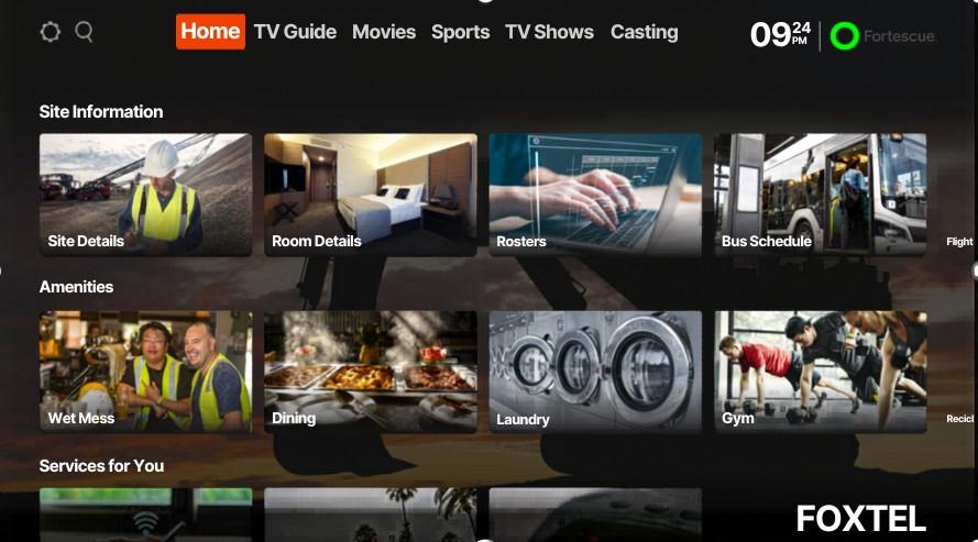 Fortescue prioritises wellbeing in largest ever deployment of Foxtel Business IQ