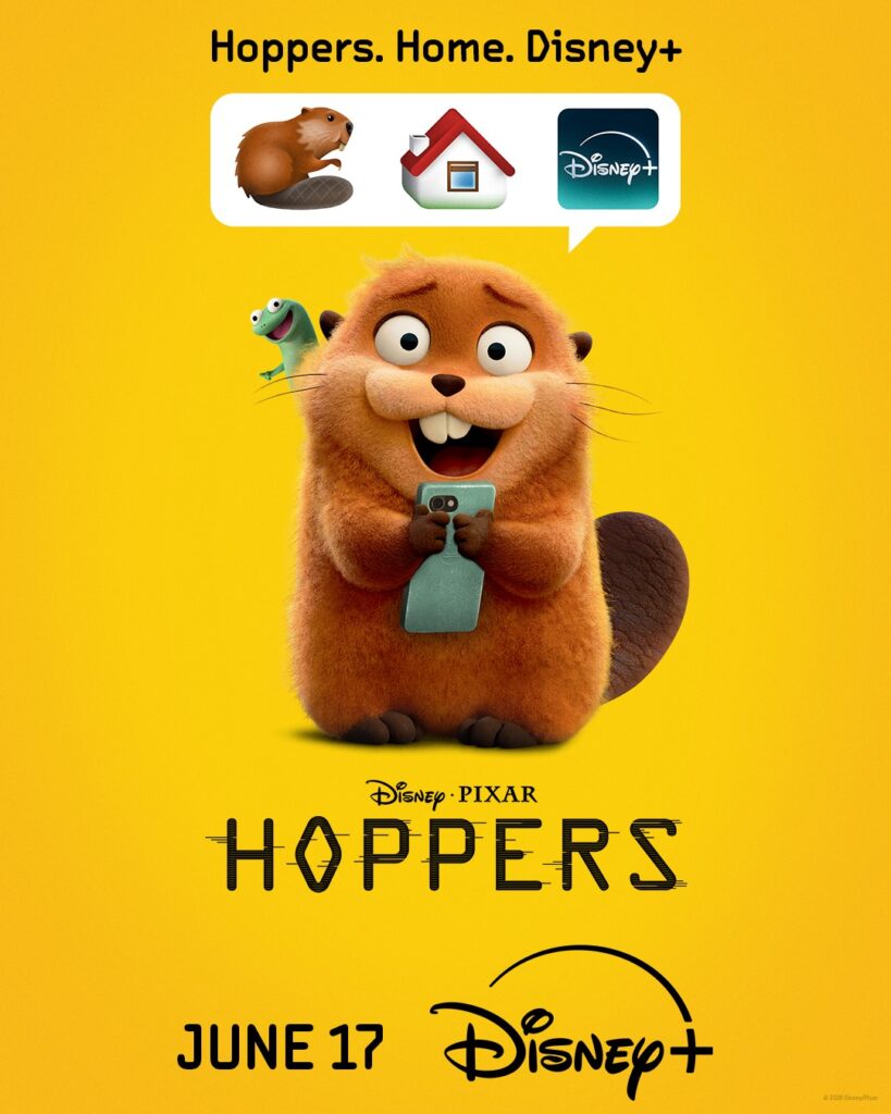 Hoppers on Disney+ for 17 June