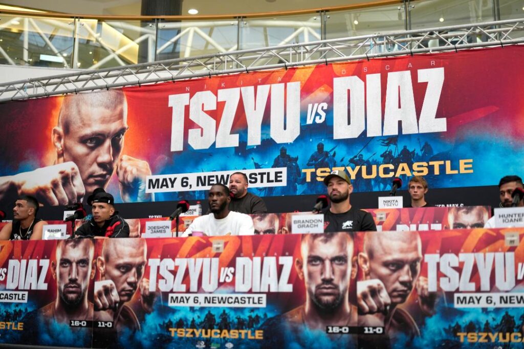 Nikita Tszyu ready to light it up against Oscar Diaz in his return to Tszyucastle on Kayo