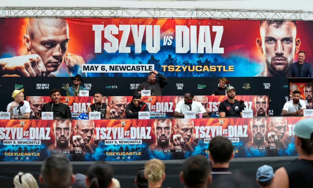 Nikita Tszyu ready to light it up against Oscar Diaz in his return to Tszyucastle on Kayo