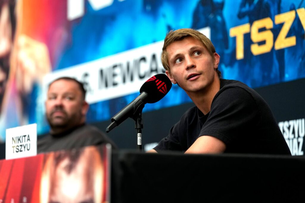 Nikita Tszyu ready to light it up against Oscar Diaz in his return to Tszyucastle on Kayo