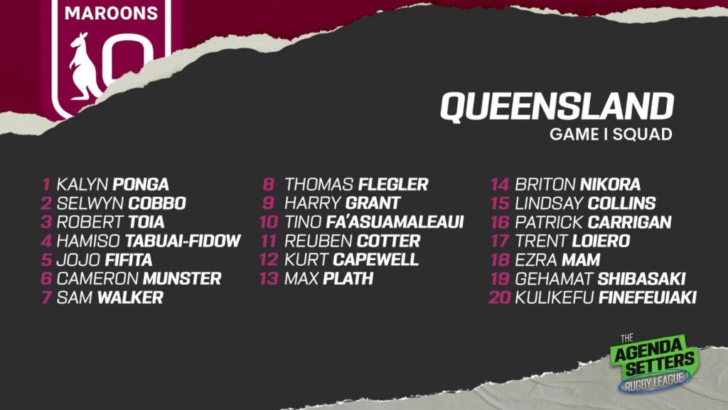 The Agenda Setters Rugby League on Channel 7 Luke Keary on Reece Walsh being left out of Slater’s Origin squad