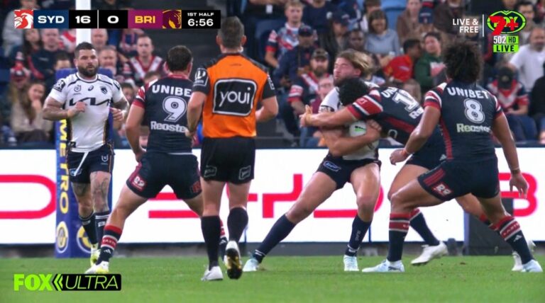 The Agenda Setters Rugby League on Channel 7 Aaron Woods says Billy Slater has "a bit of a headache"