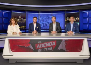 The Agenda Setters on Channel 7 with special guest Brad Scott