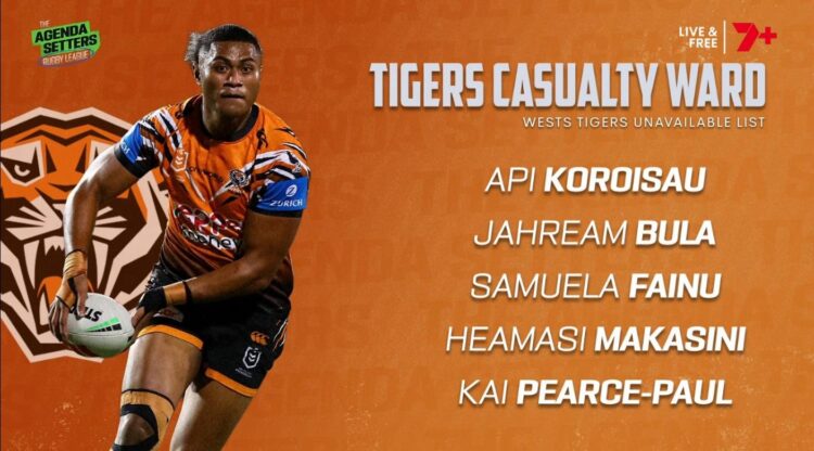 The Agenda Setters Rugby League on Channel 7 Tiger’s turbulent week after Jarome Luai jumped ship to PNG Chiefs