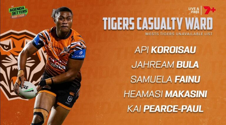 The Agenda Setters Rugby League on Channel 7 Tiger’s turbulent week after Jarome Luai jumped ship to PNG Chiefs