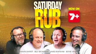 Triple M’s Saturday Rub now on 7plus Sport