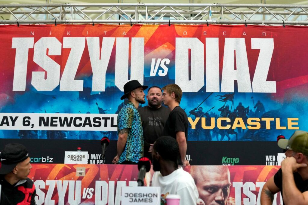 Nikita Tszyu ready to light it up against Oscar Diaz in his return to Tszyucastle on Kayo
