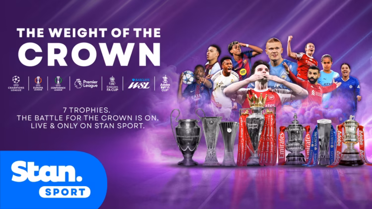 Stan Sport launches 'Weight of the Crown' campaign as football season reaches fever pitch