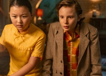 Amelia and Kai investigate one final mystery in the season finale of Caper Crew on ABC TV.