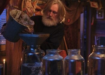 Michael conducts a mysterious experiment in Small Prophets