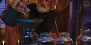 Michael conducts a mysterious experiment in Small Prophets