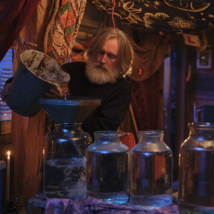 Michael conducts a mysterious experiment in Small Prophets