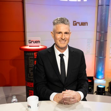 Wil Anderson hosts Gruen on ABC and ABC iview