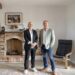 Anthony Burke and homeowner Kelly in Restoration Australia season 8 episode 6 on ABC.