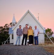 Anthony Burke joins a First Nations family restoring a timber church in Western Victoria on Restoration Australia.