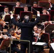 Maestro Long Yu conducts the Shanghai Symphony Orchestra during a special concert featured on Front Row with Megan Burslem.