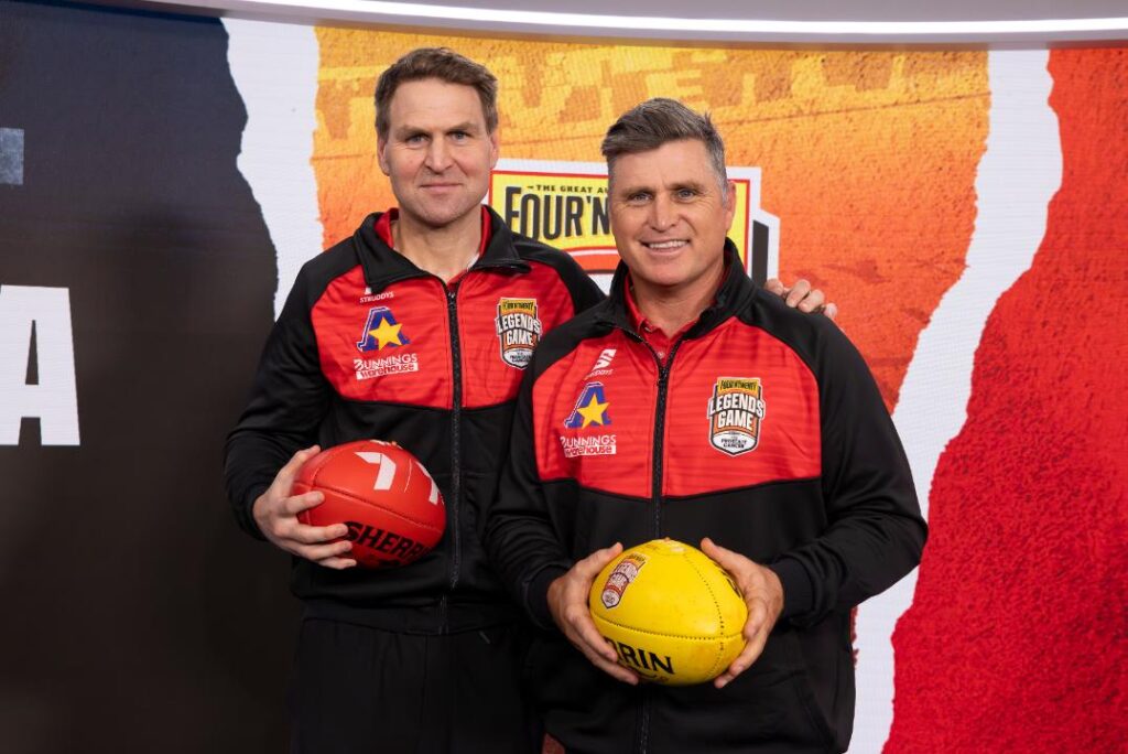 Dustin Martin announced as Victoria's first draft pick for the 2026 Legends Game on Channel 7.