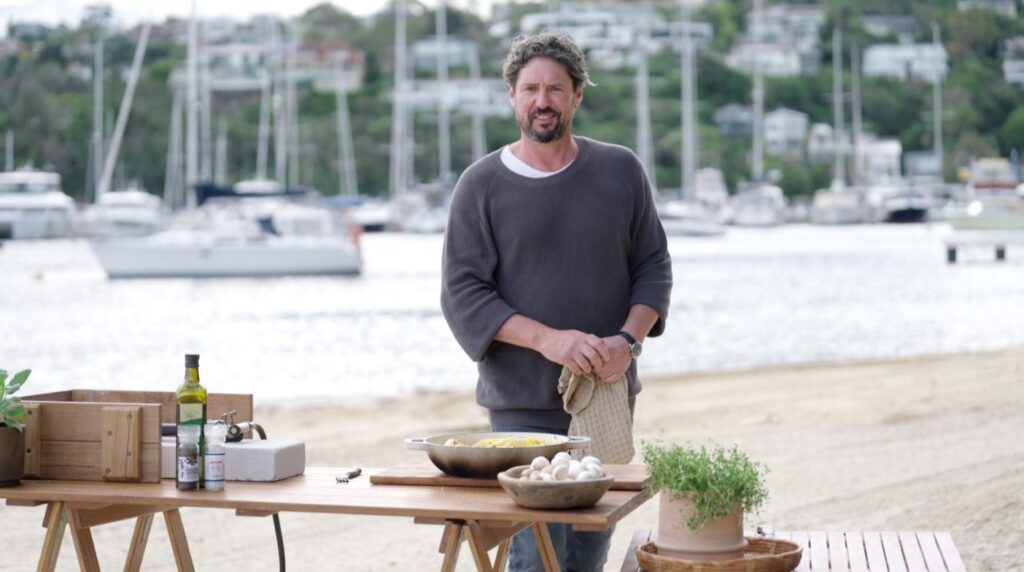 Johanna Griggs visits Two Good charity on Better Homes and Gardens on Channel 7.