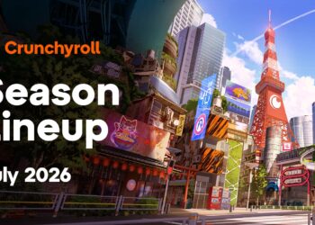 Crunchyroll promotes its July 2026 anime lineup featuring Black Torch, Mushoku Tensei and other new series.