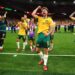 The Socceroos celebrate during SBS' record-breaking FIFA World Cup 2026 coverage