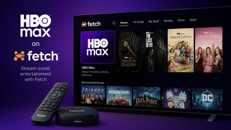 The HBO Max app is now available on Fetch devices in Australia.