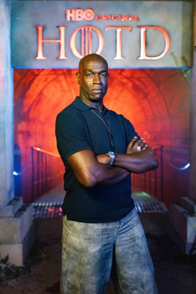 Steve Toussaint visits The Dragon's Lair in Sydney ahead of the House of the Dragon Season 3 premiere.