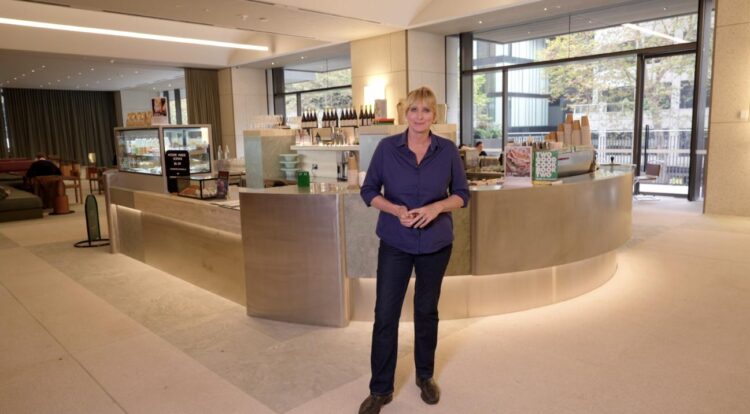 Johanna Griggs visits Two Good charity on Better Homes and Gardens on Channel 7.