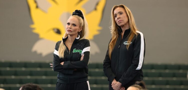 Kristin Chenoweth stars as cheerleading coach Tammy Istiny in the comedy series Stumble.