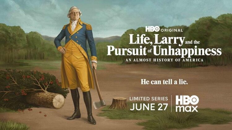 Larry David stars in HBO's limited comedy series Life, Larry and the Pursuit of Unhappiness.