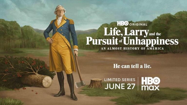 Larry David stars in HBO's limited comedy series Life, Larry and the Pursuit of Unhappiness.