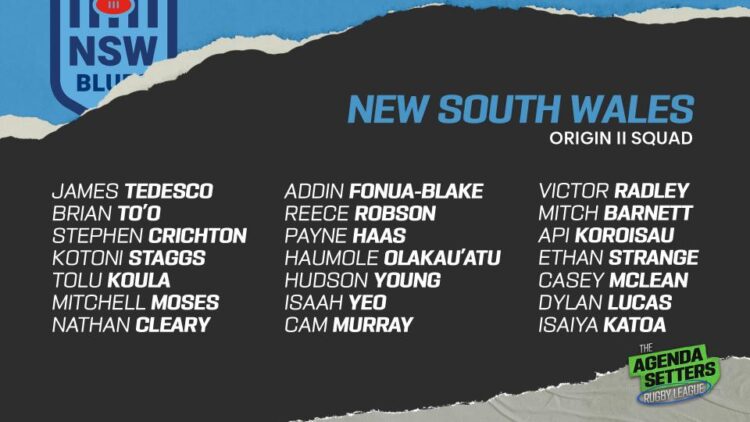 The Agenda Setters Rugby League on Channel 7 "He's gone backwards" - Woodsy. Reece Walsh named by Billy Slater in QLD Maroons squad despite recent performance