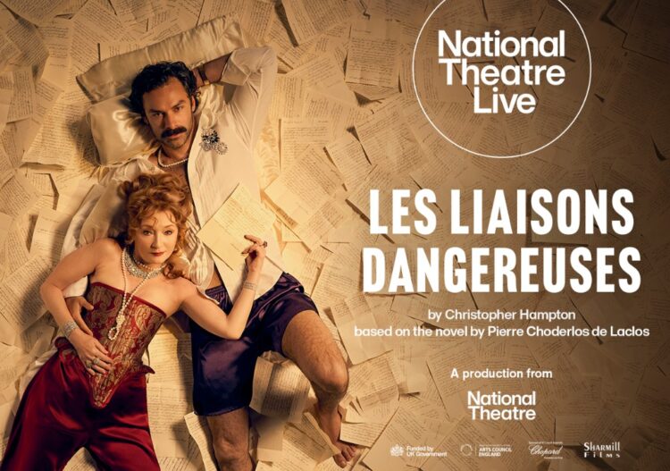 Lesley Manville and Aidan Turner star in NT Live: Les Liaisons Dangereuses