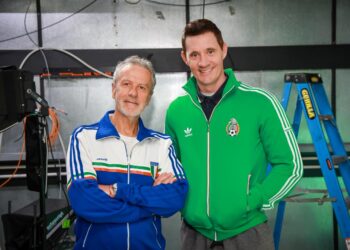 Santo Cilauro and Ed Kavalee host Cup Fever! on SBS Viceland during the FIFA World Cup 2026.