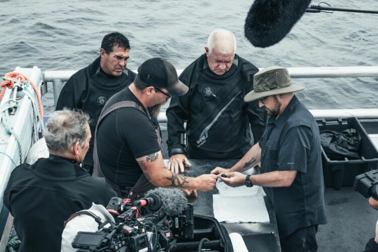 Jeff MacKinnon searches for shipwreck treasure in The Death Coast.