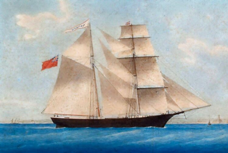 The famous ghost ship featured in Mary Celeste: Solving the Mystery on SBS.