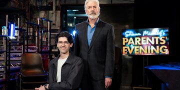 Shaun Micallef and Gabe Micallef host Parents' Evening on 10.