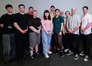 Participants in Lumina, Australia's first neuro-inclusive visual effects initiative supported by Screen NSW.
