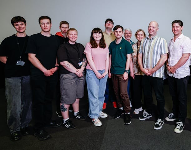 Participants in Lumina, Australia's first neuro-inclusive visual effects initiative supported by Screen NSW.