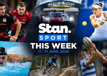 A selection of sporting events streaming on Stan Sport from 11 to 17 June.