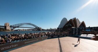 Runners compete in the TCS Sydney Marathon, which will air live on SBS and SBS On Demand.