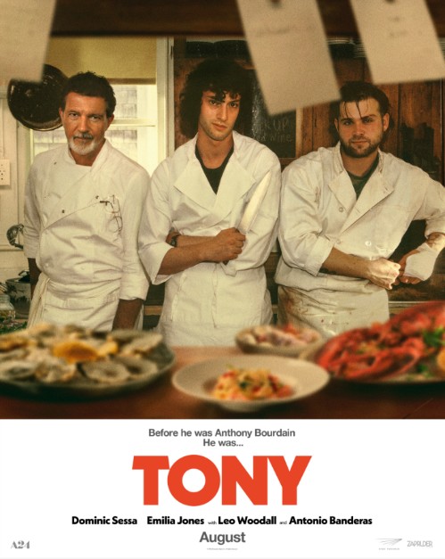 Dominic Sessa stars as Anthony Bourdain in the upcoming biopic TONY