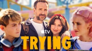 Esther Smith and Rafe Spall star in Season 5 of Trying on Apple TV.