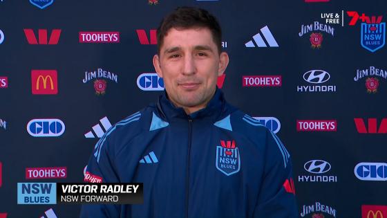 Victor Radley speaks about his return to the New South Wales State of Origin side on The Agenda Setters.