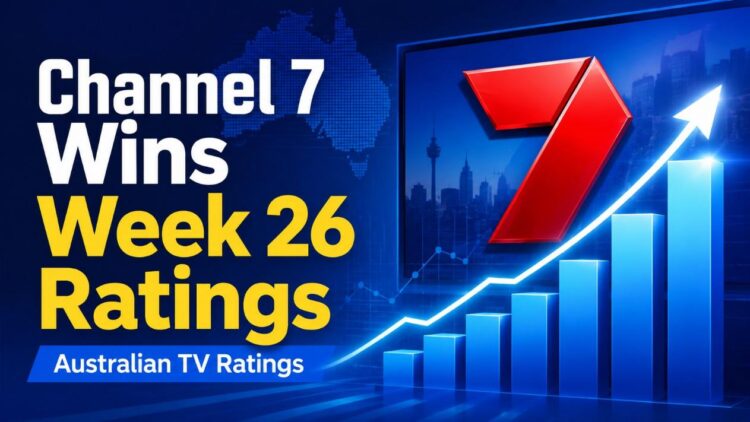 Channel 7 wins Weekly Ratings Australia Week 26 2026 across Total People, 25-54, 16-39 and Grocery 18+ demographics
