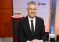 Wil Anderson on the Gruen set for season 18