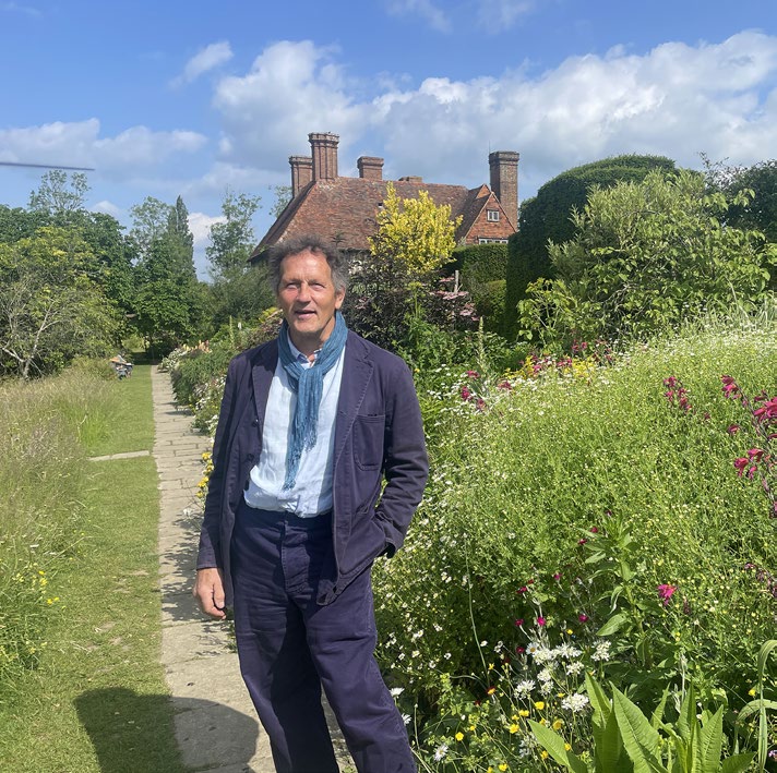 Monty Don stands in a garden in Monty Don’s British Gardens episode 4.