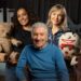 Miah Madden, Don Spencer and Justine Clarke with Play School toys in Australian Story Child’s Play