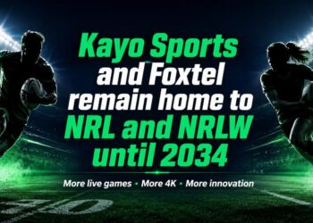 Kayo Sports and Foxtel announce an extended NRL and NRLW broadcast partnership.
