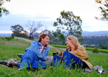 Farmer Alex and Eddy share an emotional moment on Farmer Wants A Wife.